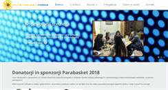 Desktop Screenshot of drustvo-para-mb.si